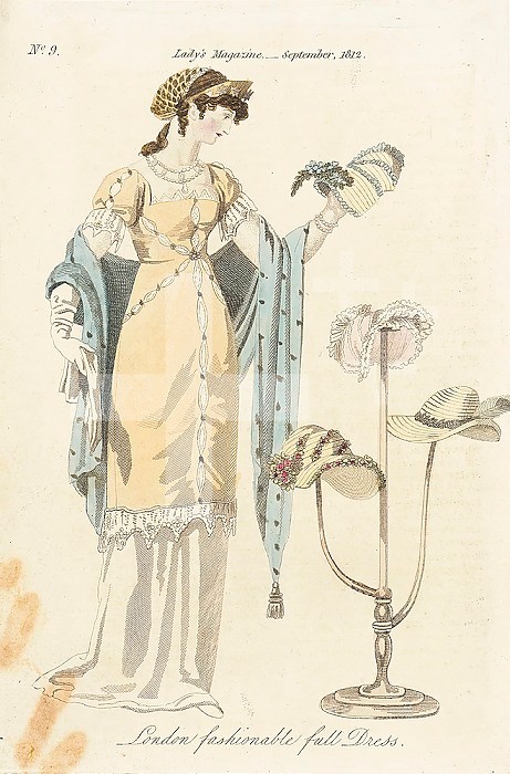 Fashion Plate (London Fashionable Full Dress), 1812. Creator: Unknown.