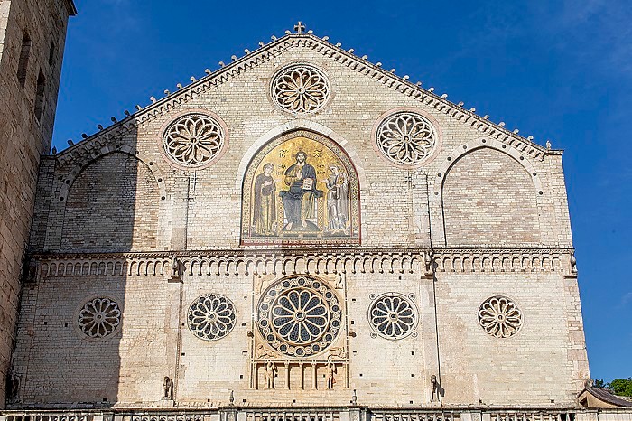 Cattedrale di Santa Maria Assunta or Duomo di Spoleto, Saint Mary’s Assumption cathedral, Spoleto, Italy