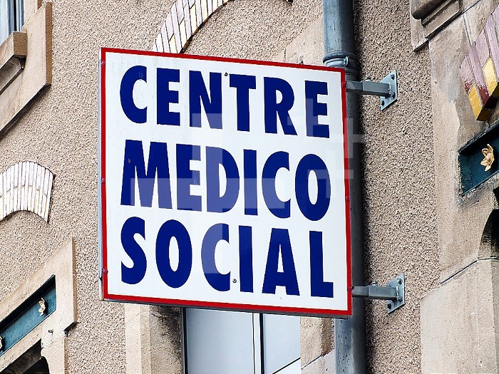 Medical and social center teaches.
