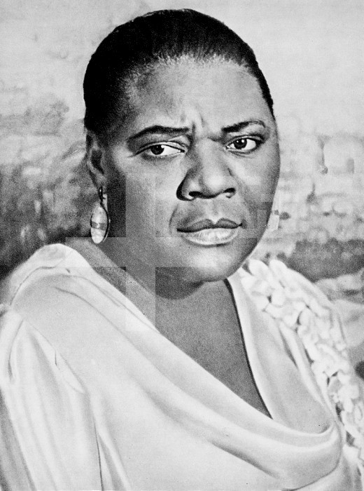 BESSIE SMITH (1894-1937). /nAmerican singer and songwriter. Photograph by Carl Van Vechten, early 20th century.